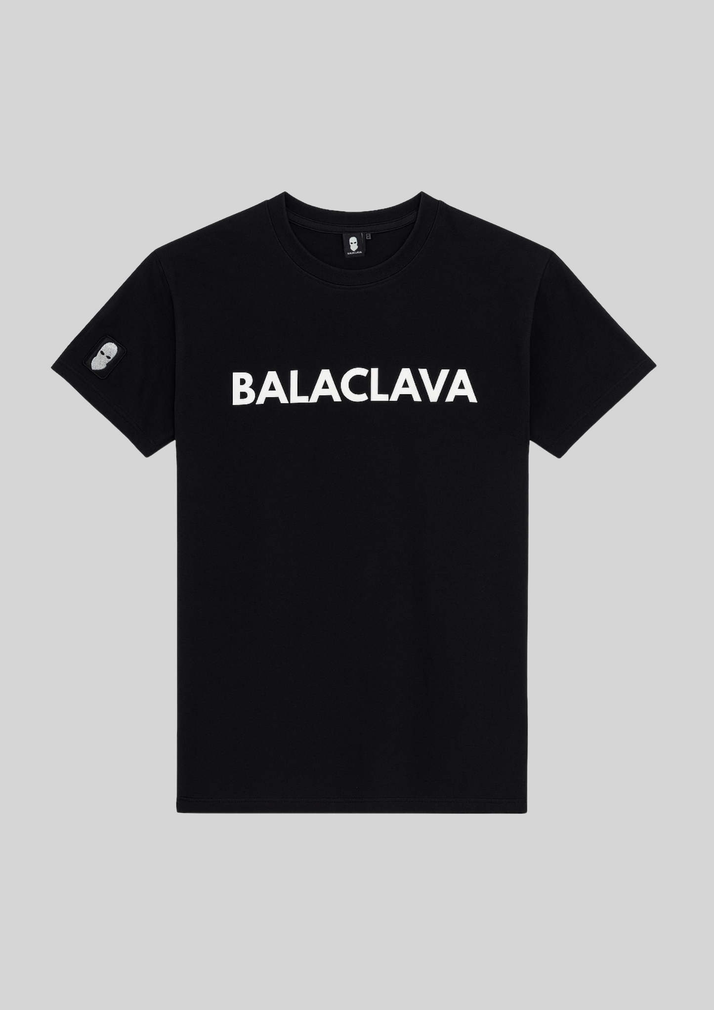 SLIM FIT T-SHIRT BLACK/WHITE
