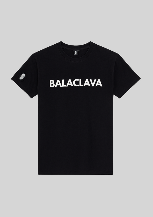 SLIM FIT T-SHIRT BLACK/WHITE
