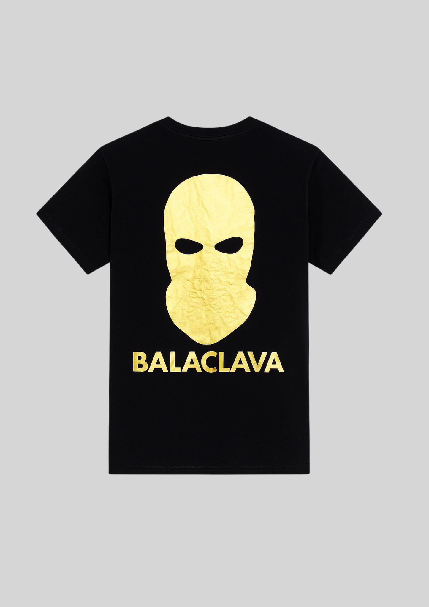SLIM FIT T-SHIRT BLACK/GOLD