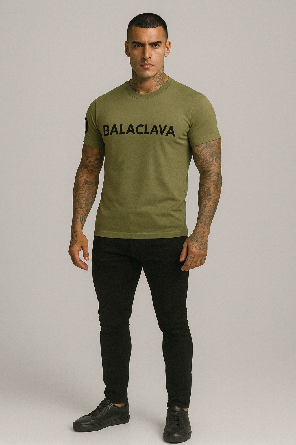 SLIM FIT T-SHIRT ARMY